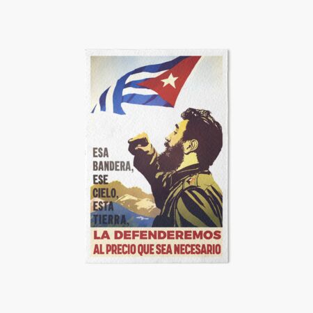 Artikel-Vorschau von Klassisches kubanisches Propagandaplakat, designt und verkauft von ComradeRedFlag.