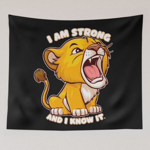 Item preview, Cute lion cub designed and sold by luna--design.