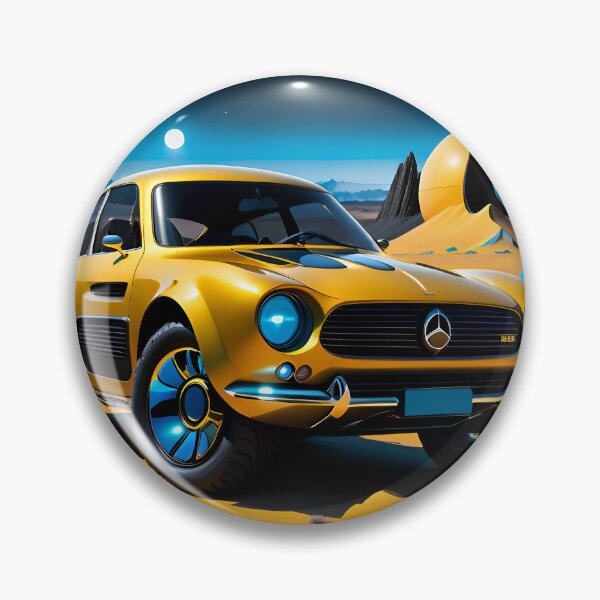Item preview, Cool Vintage Style Electric Car On A Alien Planet designed and sold by TheArtOfPat.