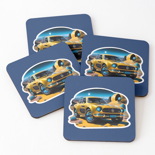 Item preview, Cool Vintage Style Electric Car On A Alien Planet designed and sold by TheArtOfPat.