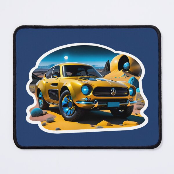 Item preview, Cool Vintage Style Electric Car On A Alien Planet designed and sold by TheArtOfPat.