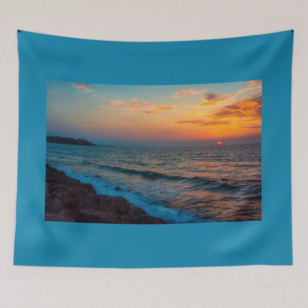 Item preview, View of Jaffa from Tel Aviv at Sunset designed and sold by Mitchell Grosky.