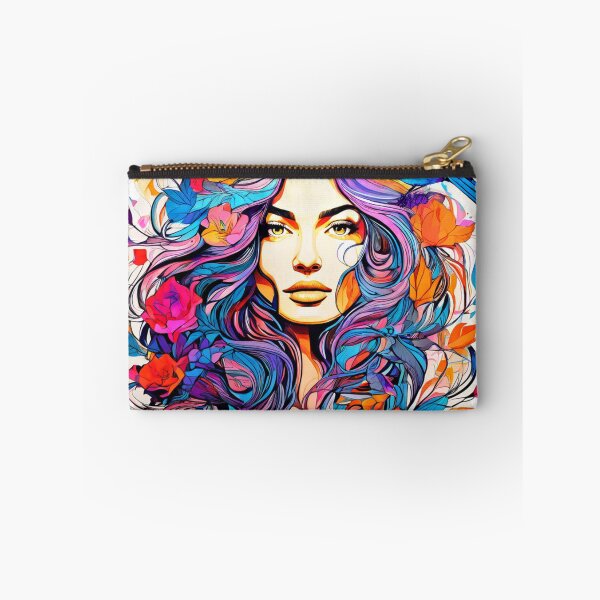 Item preview, The Woven Face: A Tapestry of Form and Fauna designed and sold by Colorful-Garden.