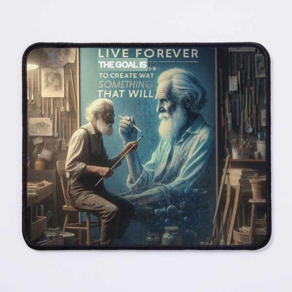 Item preview, Elderly Artist Creating Legacy designed and sold by ikonicgallery.