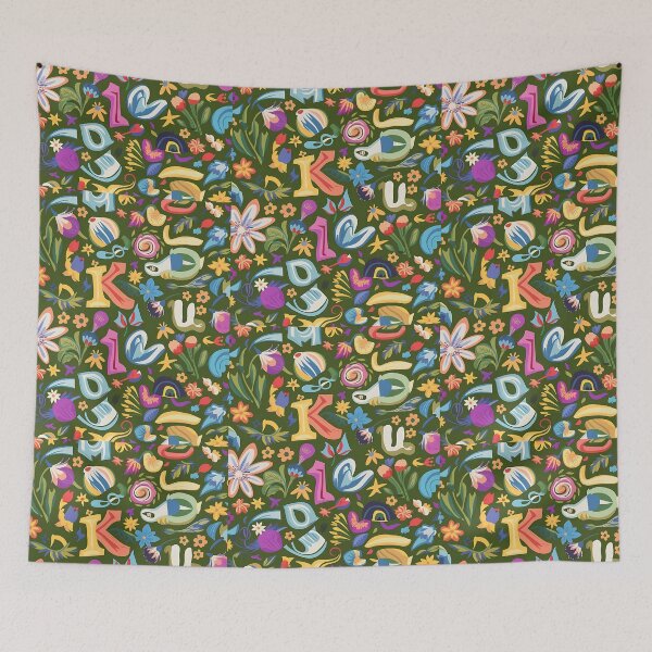 Item preview, Blossom Brilliance: Colorful Couture designed and sold by DunuStore.