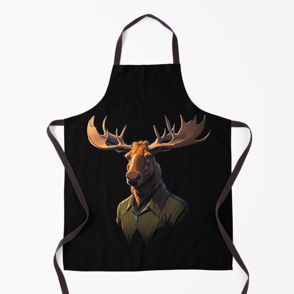 Item preview, Moose in a shirt designed and sold by Sopilka.