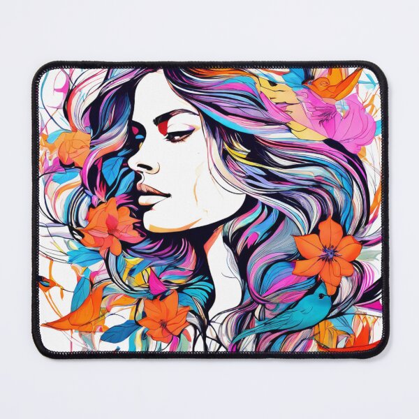 Item preview, The Woven Face: A Tapestry of Form and Fauna designed and sold by Colorful-Garden.