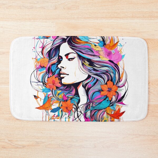 Item preview, The Woven Face: A Tapestry of Form and Fauna designed and sold by Colorful-Garden.