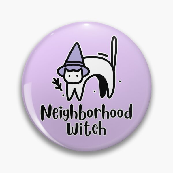 Item preview, Neighboorhood Witch Cat Design designed and sold by CarefulCreation.
