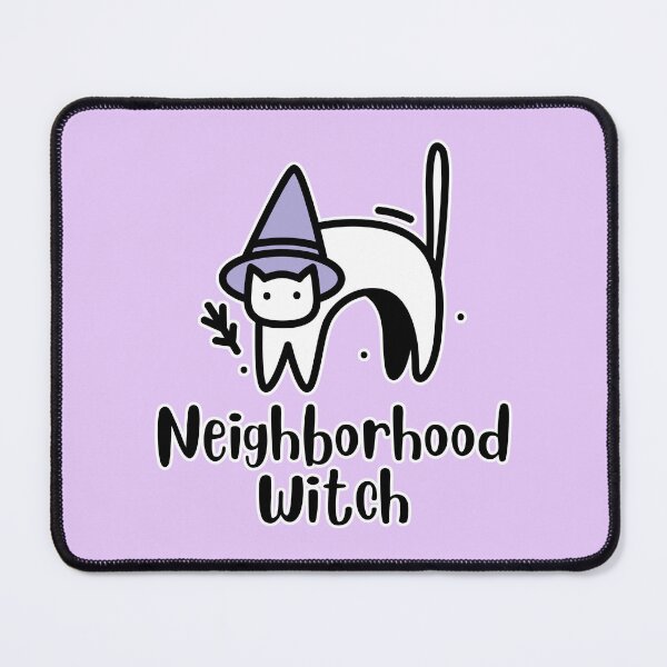 Item preview, Neighboorhood Witch Cat Design designed and sold by CarefulCreation.