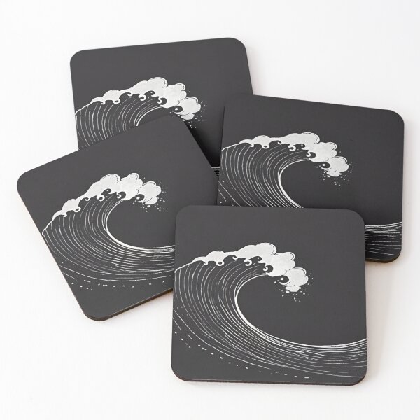 Item preview, Minimal Wave in Black and White designed and sold by I-A-Troy.