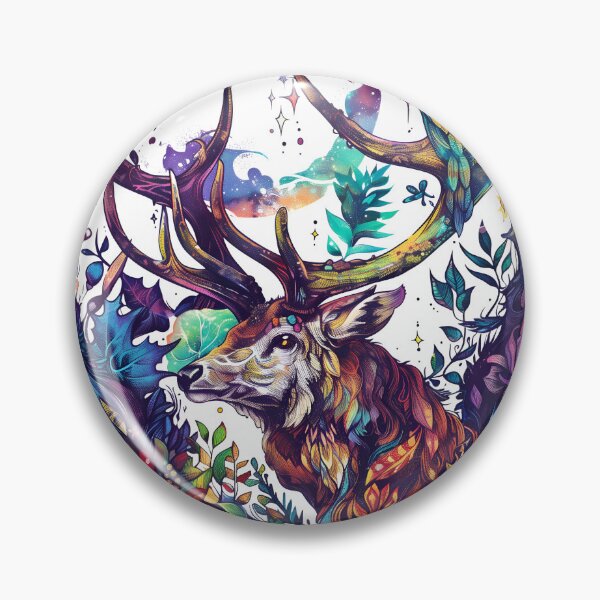 Item preview, Mystical raindeer designed and sold by Iwoko.