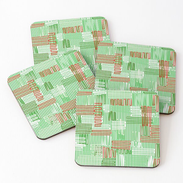 Item preview, Christmas Crinkle Line Geometric  designed and sold by Sharon Schwalbe.