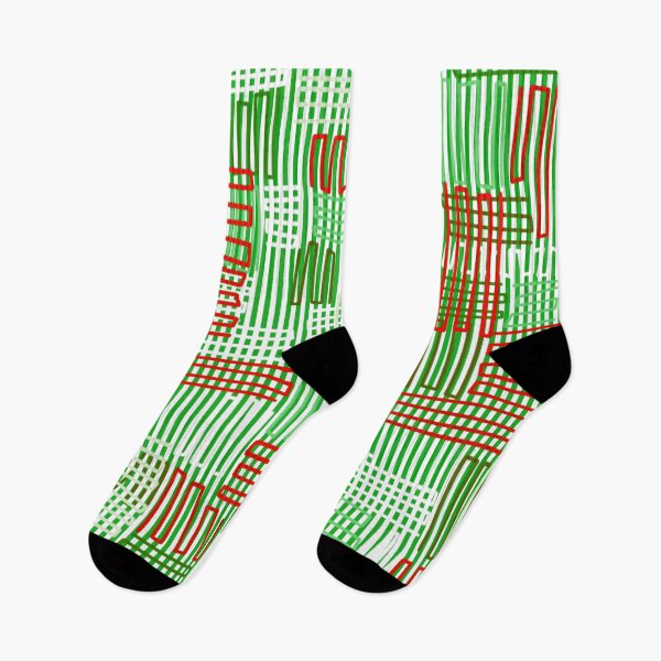 Item preview, Christmas Crinkle Line Geometric  designed and sold by Sharon Schwalbe.