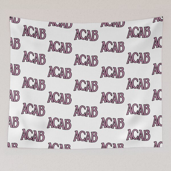 Item preview, ACAB Wave Text designed and sold by ThrdQrtr.
