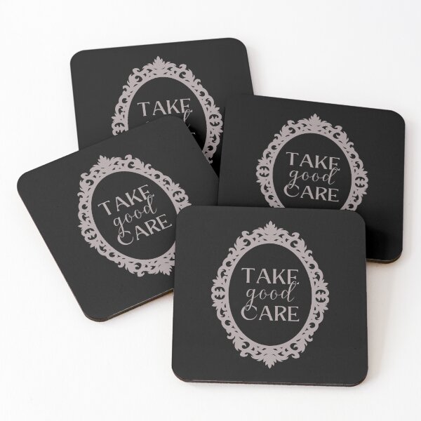 Item preview, Take Good Care Body Positivity Mirror Frame designed and sold by ObsidianDaz.