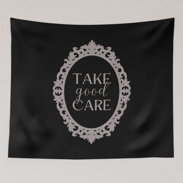 Item preview, Take Good Care Body Positivity Mirror Frame designed and sold by ObsidianDaz.