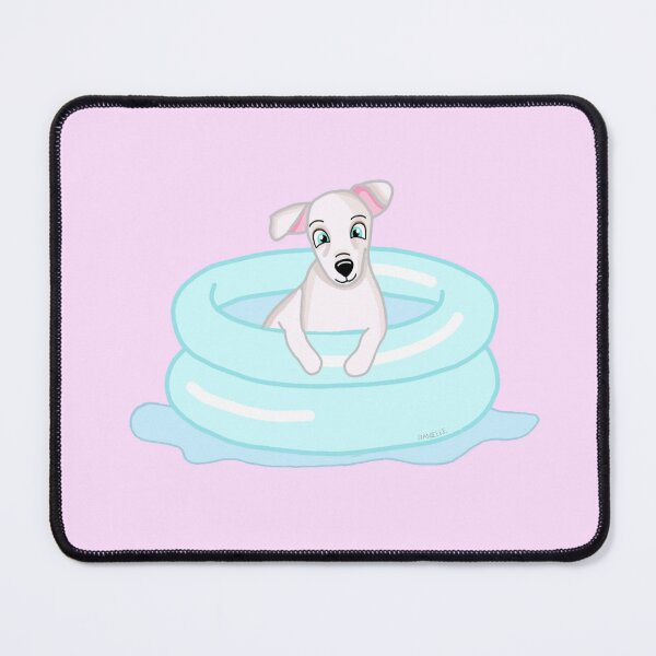 Item preview, Puppy inside an inflatable pool designed and sold by Danielle Official.