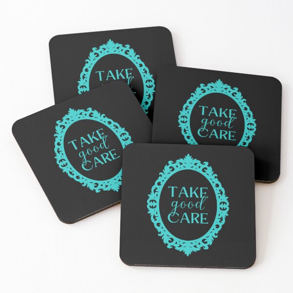 Item preview, Take Good Care Body Positivity Mirror Frame designed and sold by ObsidianDaz.