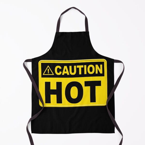 Item preview, Caution Hot Sign designed and sold by CoolCarVideos.