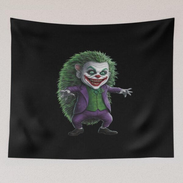 Item preview, Joker The Hedgehog designed and sold by Midnight Veil Designs.