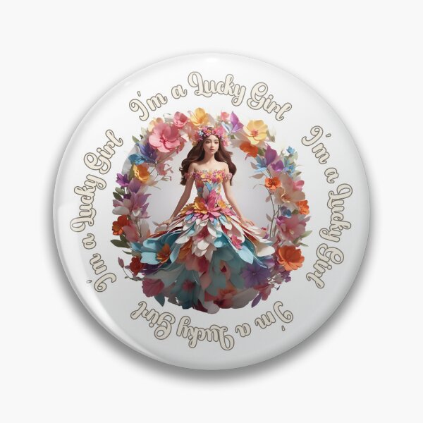 Item preview, Lucky Flower Girl designed and sold by Neranchara.