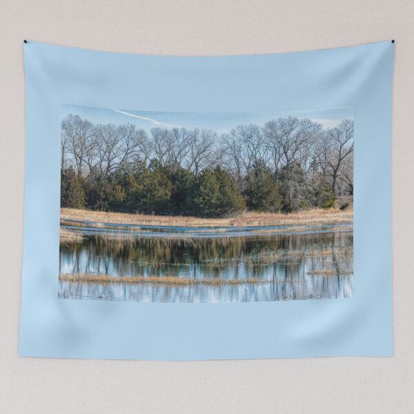 Item preview, Winter Wetlands Salt Plains NWR Oklahoma designed and sold by Debra Martz.