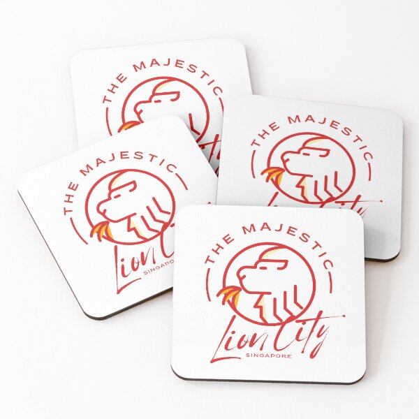 Item preview, The Majestic Lion City Singapore  designed and sold by InkWhirl.