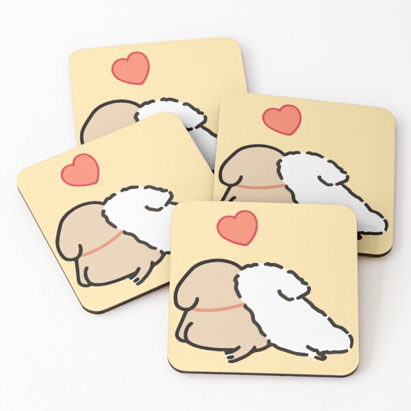 Item preview, Que los novios vivan felices para siempre hasta una edad avanzada - Korean Line Puppy designed and sold by Kappadog.