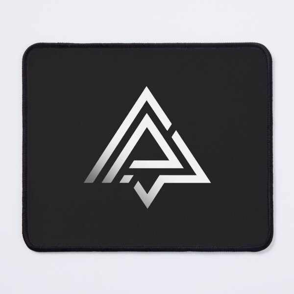Item preview, Geometric white-gray triangle designed and sold by Micapox.