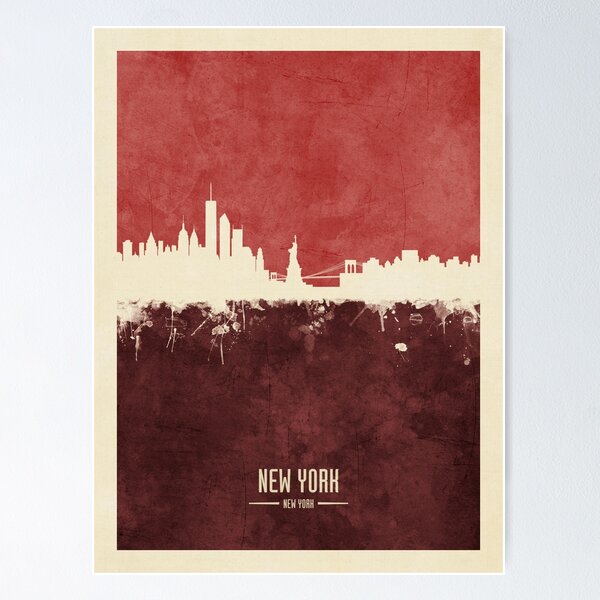 Item preview, New York Skyline designed and sold by ArtPrints.