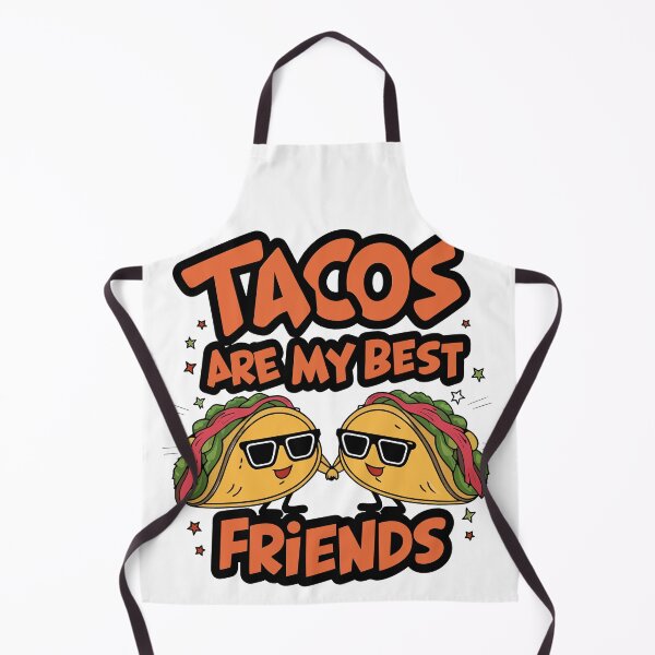 Item preview, Tacos Are My Best Friends Funny Mexican Taco Lover designed and sold by Quirky Shirts.