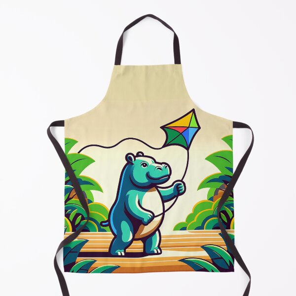 Item preview, Hippo's Kite Fun: A Surreal Delight designed and sold by 0penvimark.