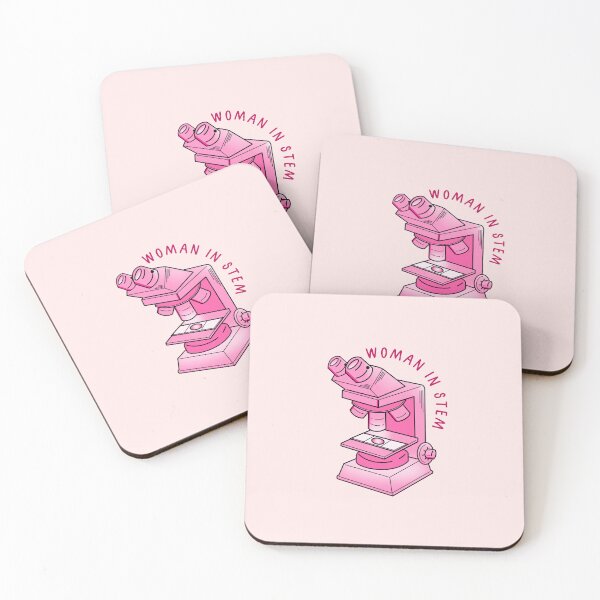 Item preview, Women in STEM - Pink Microscope designed and sold by Neadoodles.