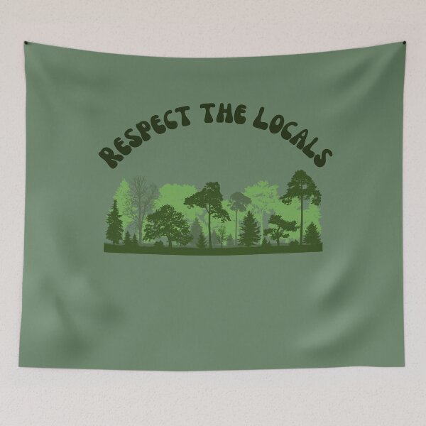 Item preview, Respect Your Locals Leave No Trace designed and sold by MomentumCloset.