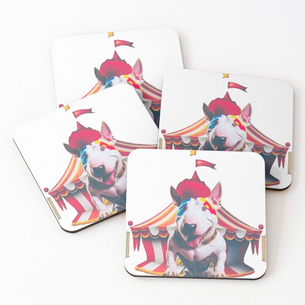 Item preview, Bull Terrier Clown designed and sold by SmARTNiki.