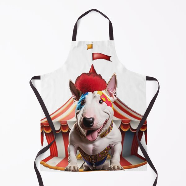 Item preview, Bull Terrier Clowning Around designed and sold by SmARTNiki.
