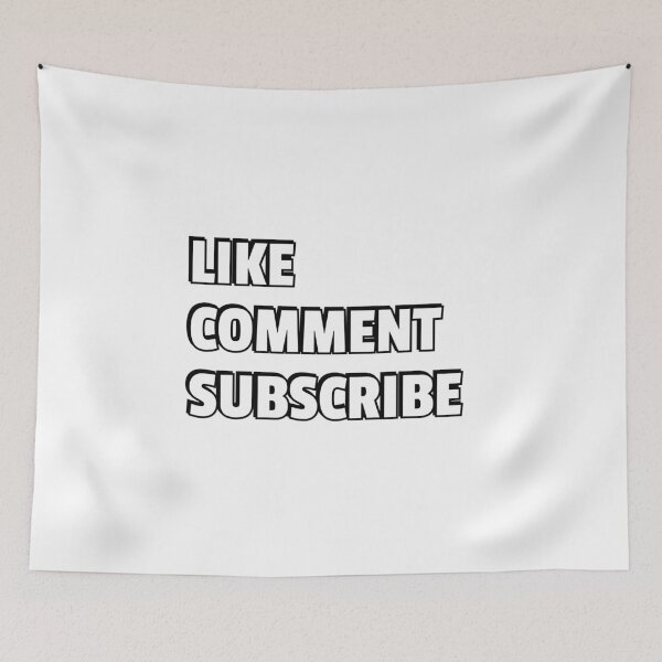 Item preview, Like comment  subscribe - vlogging designed and sold by Inspirationmotivation.
