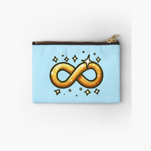 Item preview, Actually Autistic - Gold infinity symbol designed and sold by Vkinsify.