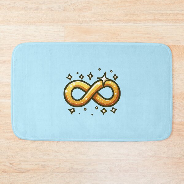 Item preview, Actually Autistic - Gold infinity symbol designed and sold by Vkinsify.