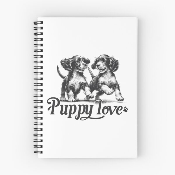 Item preview, Spaniel Puppy Love designed and sold by twpixel.