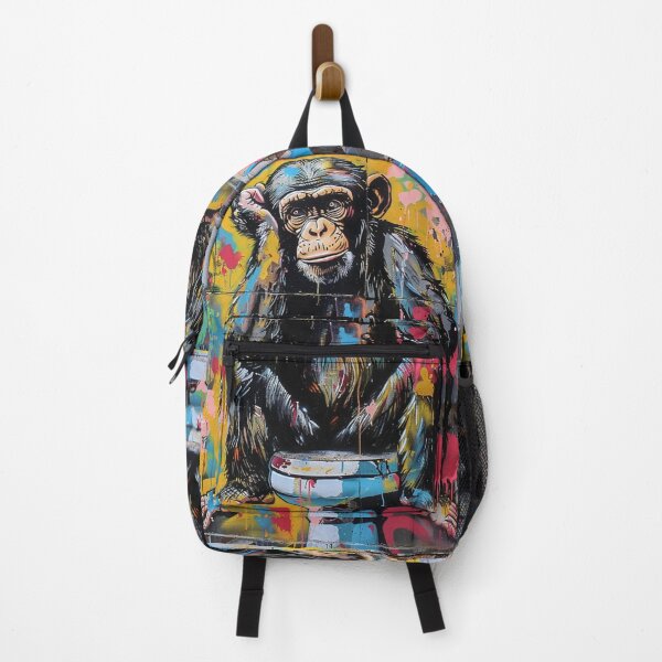 Item preview, Monkey Thinker, Funny Urban T-Shirt designed and sold by TheDarkStone.