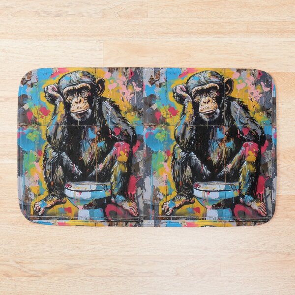 Item preview, Monkey Thinker,  Funny Urban T-Shirt designed and sold by TheDarkStone.