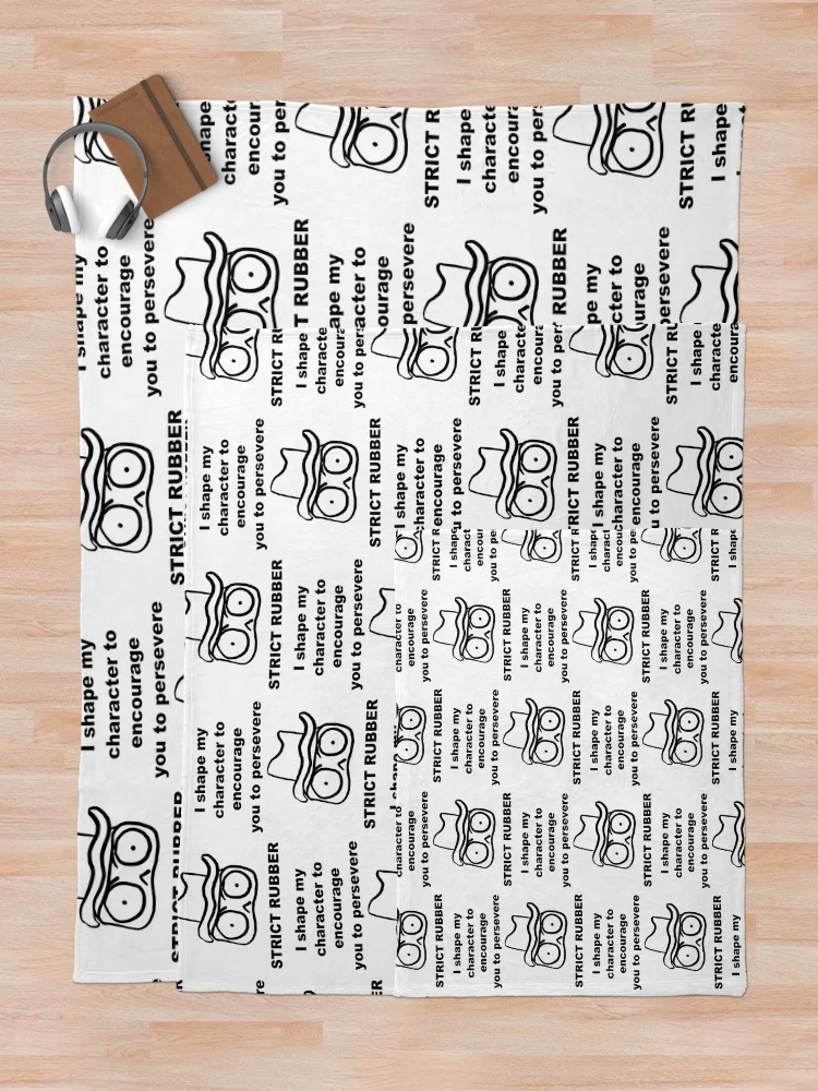 Thumbnail 5 of 6, Throw Blanket, STRICT RUBBER designed and sold by RubberWorld.