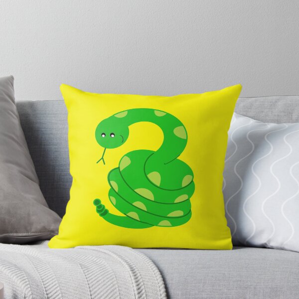 Item preview, Bold and Bright Green Snake designed and sold by LiaIsabellaArt.