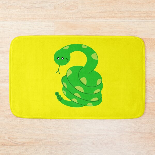Item preview, Bold and Bright Green Snake designed and sold by LiaIsabellaArt.