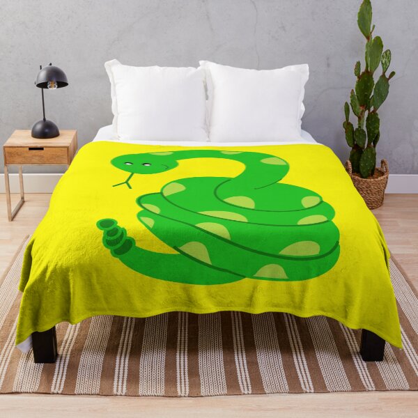Item preview, Bold and Bright Green Snake designed and sold by LiaIsabellaArt.