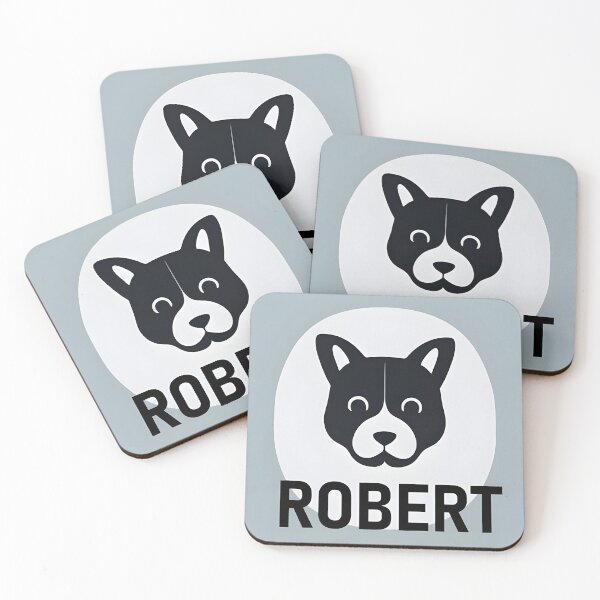 Item preview, "Robert" with dog/puppy designed and sold by ThePaintingRat.