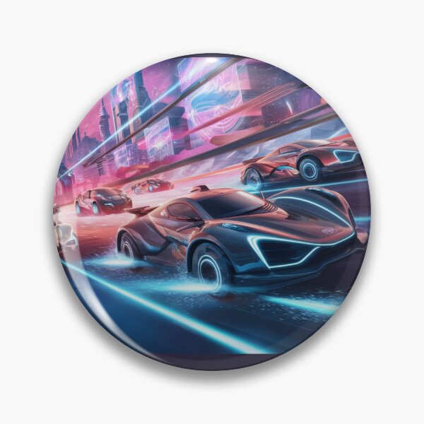 Item preview, Speeding into the Future: Futuristic Car Racing designed and sold by Jonathan  Gillette.
