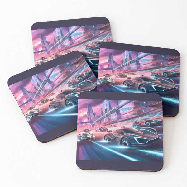 Item preview, Speeding into the Future: Futuristic Car Racing designed and sold by Jonathan  Gillette.